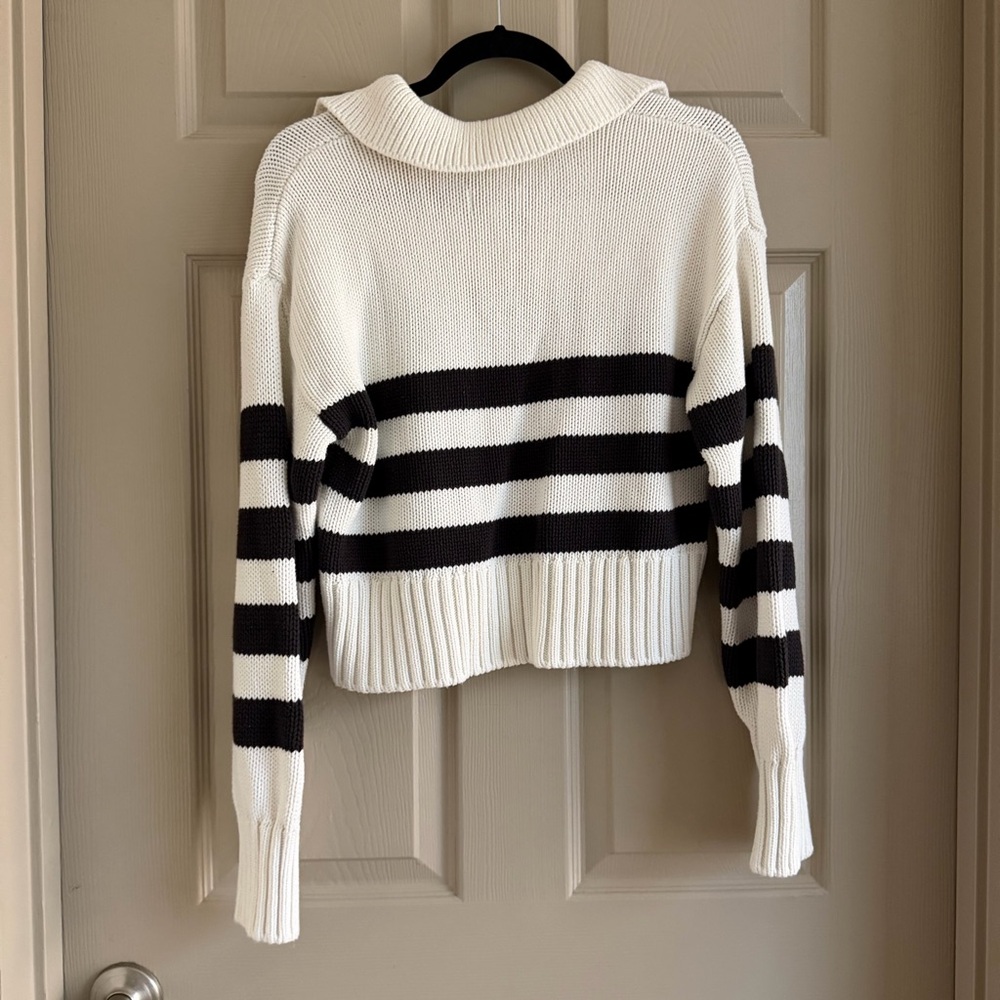 Pistola Arlo Stripe Polo Sweater - Picture 6 of 8